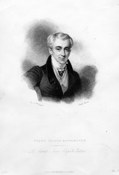 John Capodistrias by Greek School